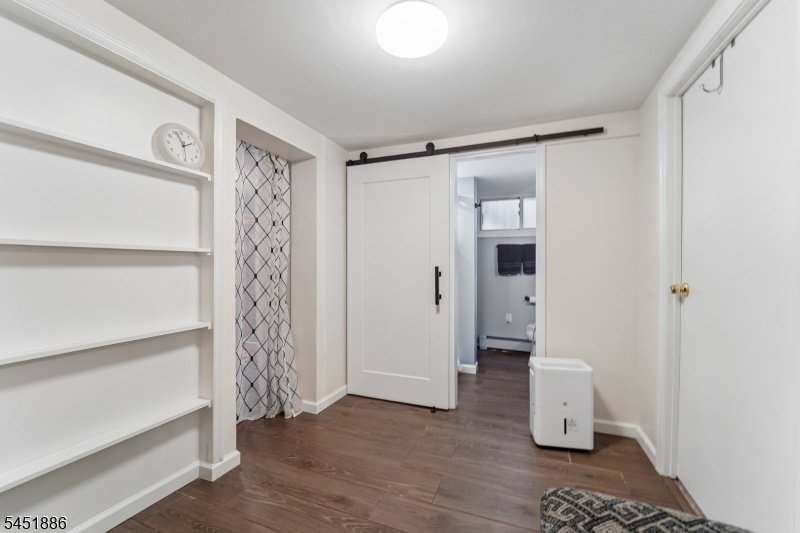 Lower Level Closet and Bath