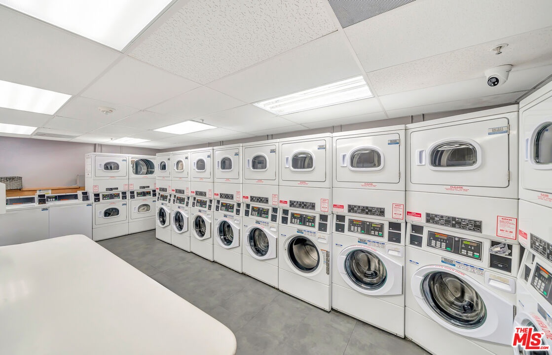 Spacious Community Laundry
