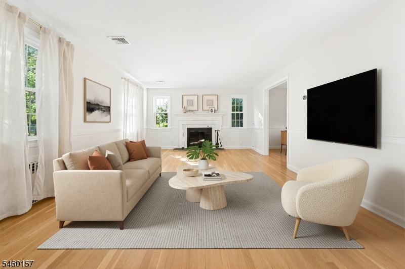Photo Enhanced Living Room