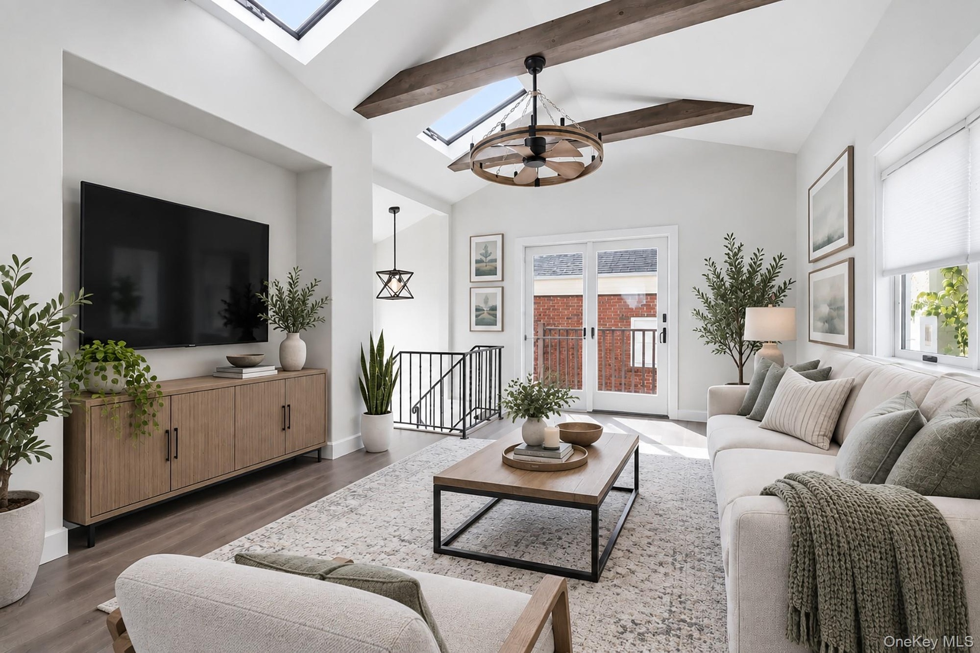 Living Room-Virtually Staged