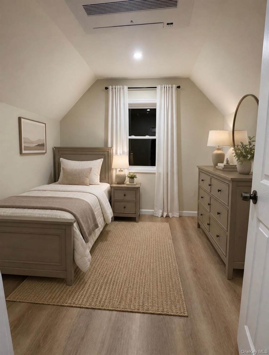 2nd Floor Bedroom. Digitally Staged.