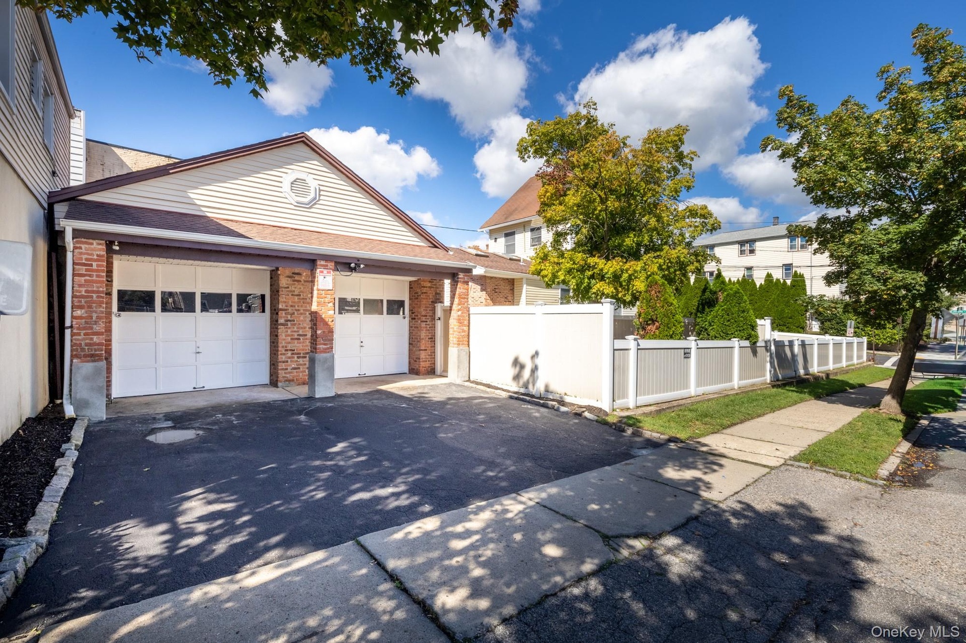 Two Car Driveway and Oversized Garage