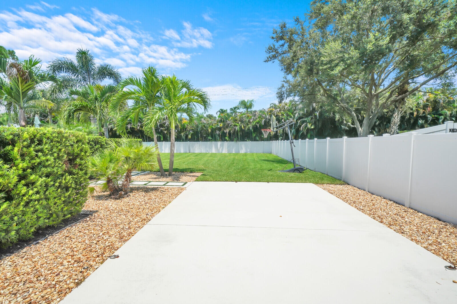 Private parking with hurricane tie-downs