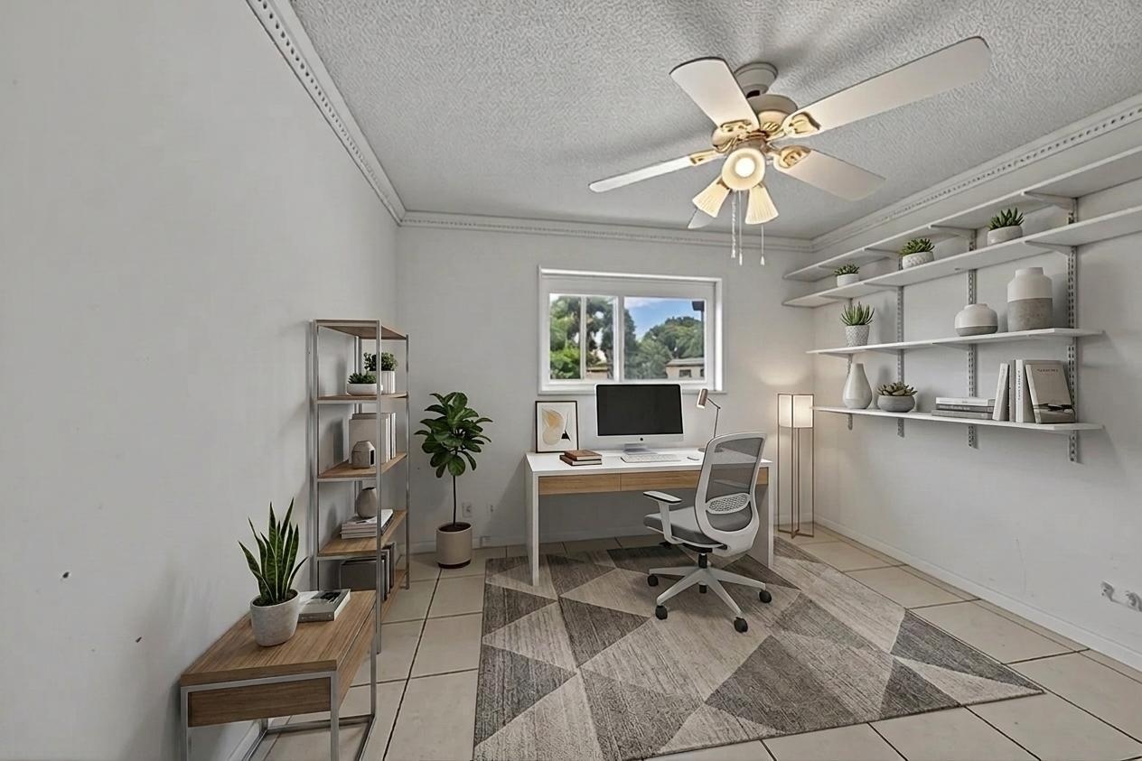 Staged Bedroom
