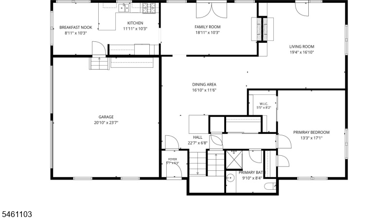 Main floor plan