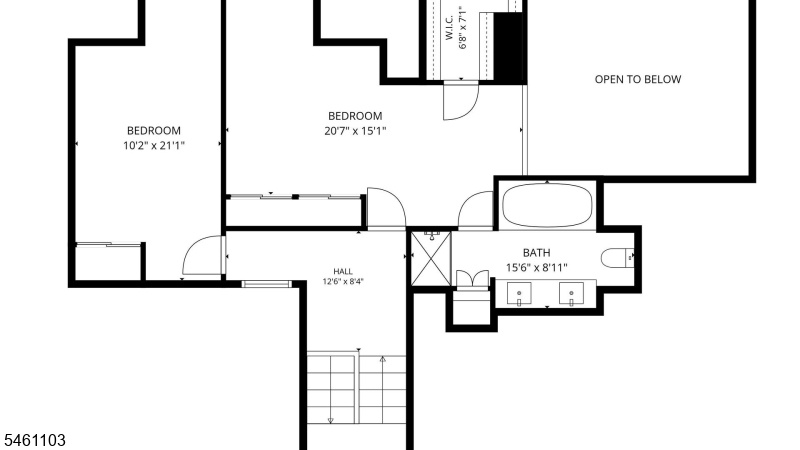 Second floor plan
