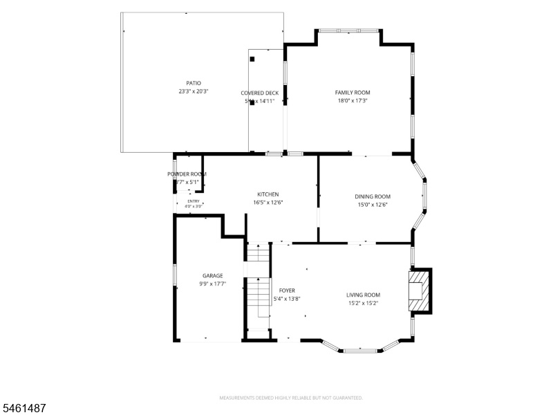 Main foor plan