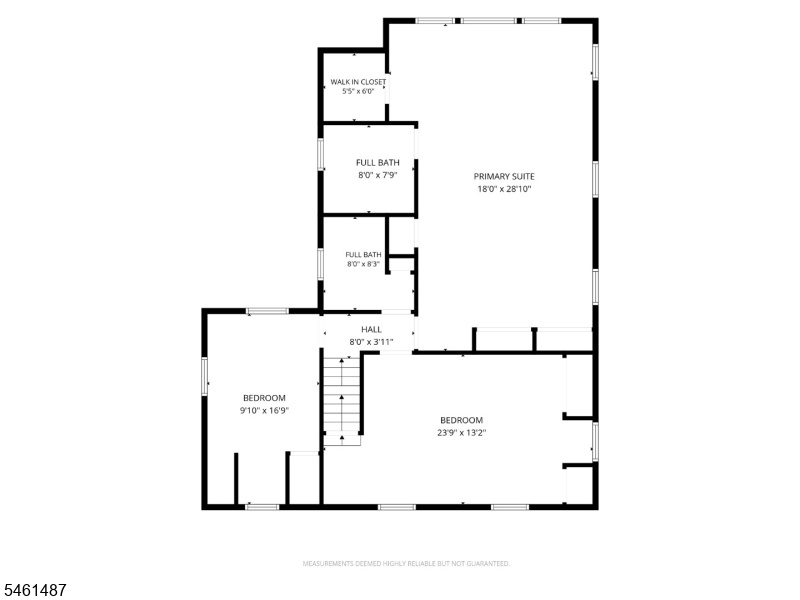 Second floor plan