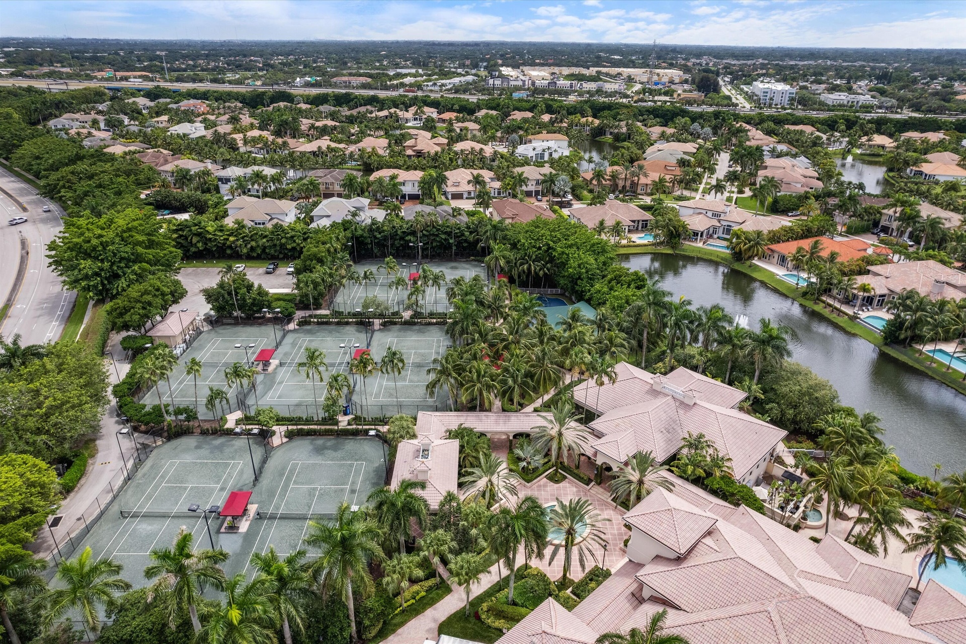 THE HAWKS LANDING TENNIS CLUB FEATURING 7 LIGHTED HAR-TRU TENNIS COURTS AND 2 PICKLE BALL COURTS!