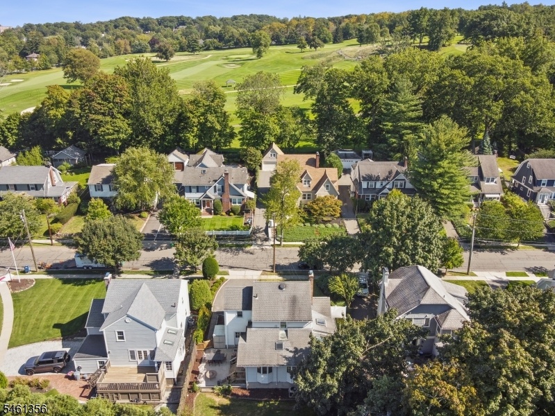 Overhead Towards Golf Course