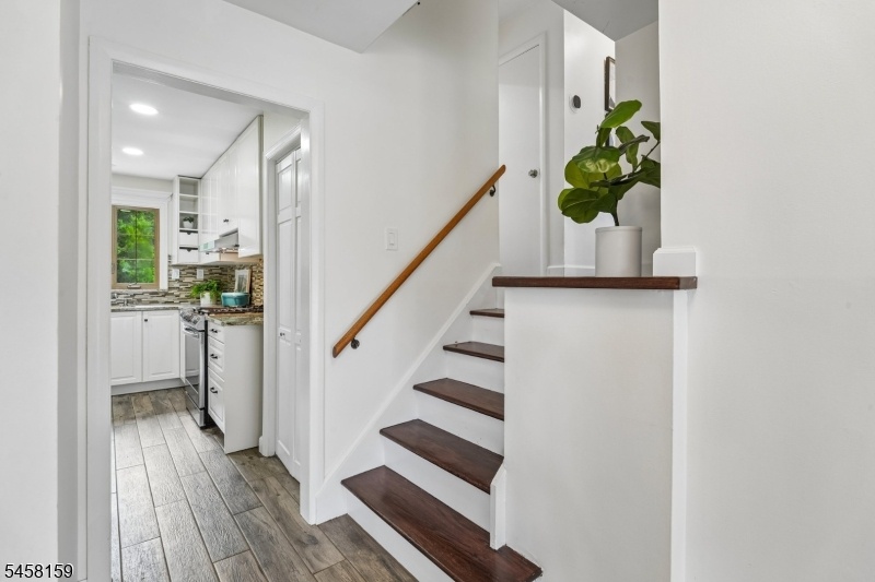 Step Upstairs from Kitchen