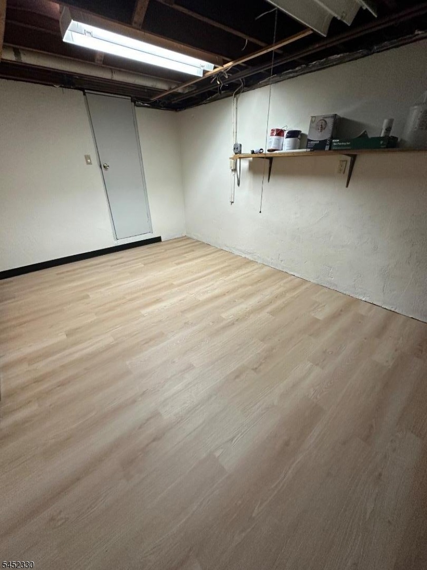 Basement utility room