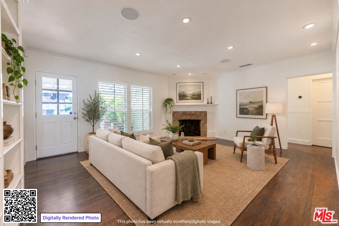 Living Room - Virtually Staged