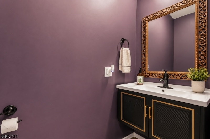 hallway half bath