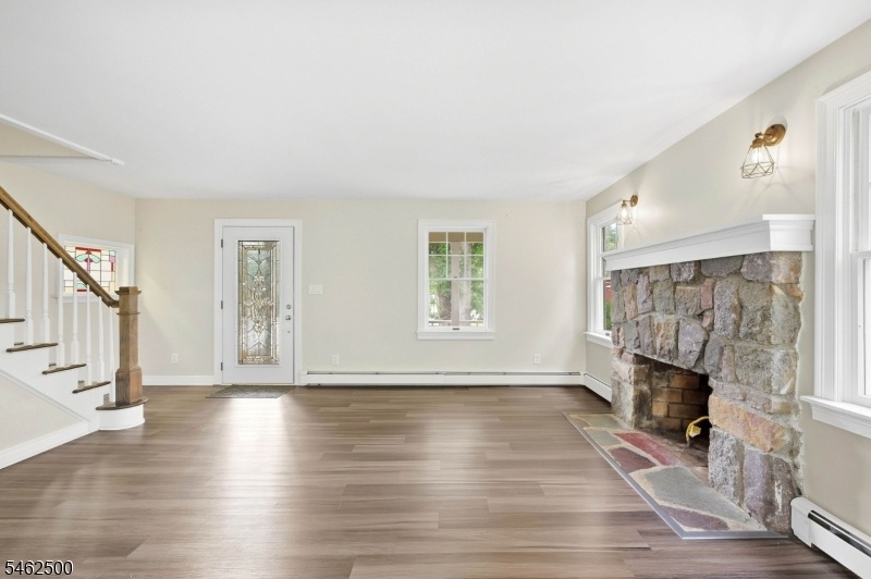 Living room and foyer