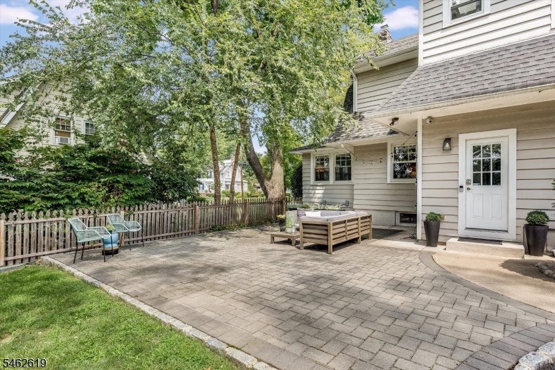 Stone patio