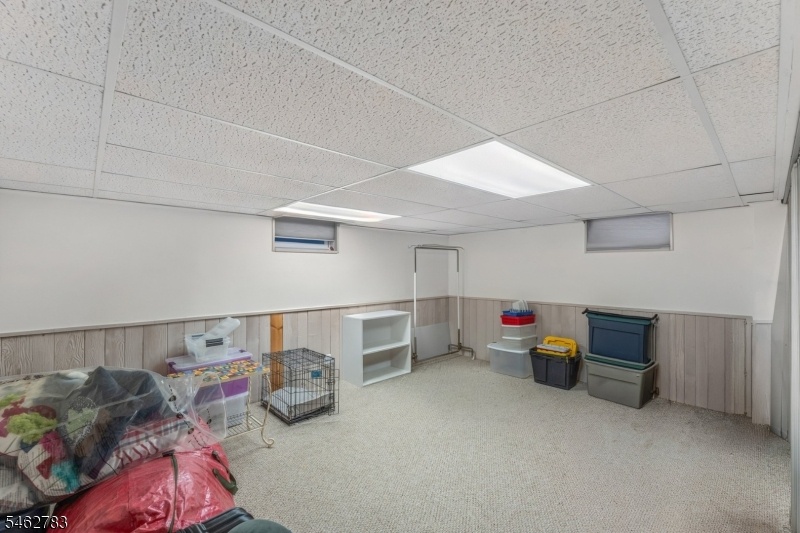 Basement storage or office
