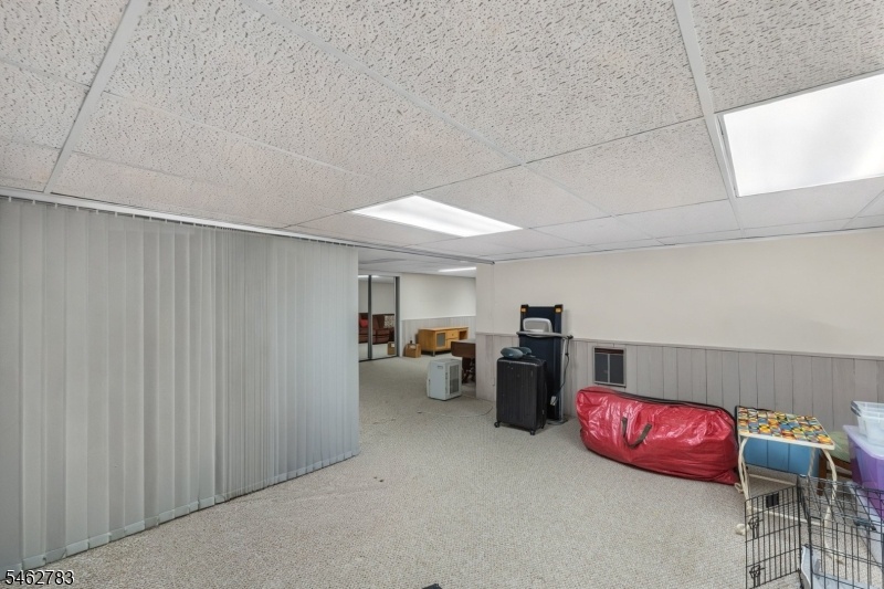 Basement storage or office