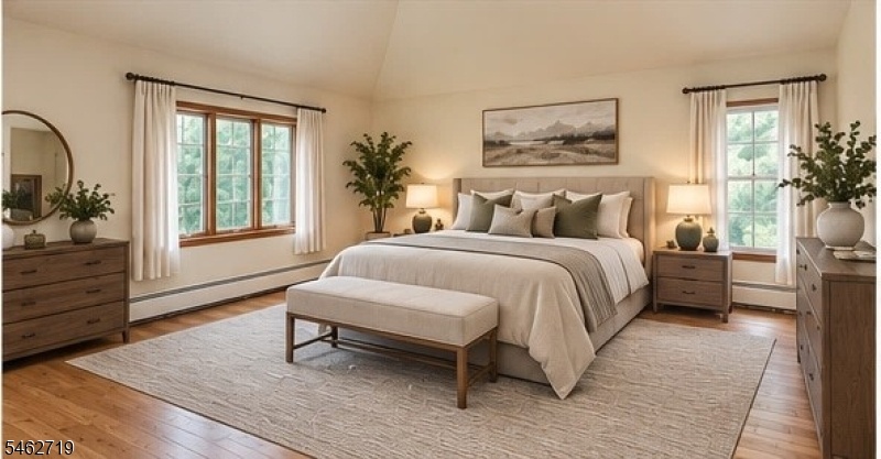 Primary Bed-Virtually Staged