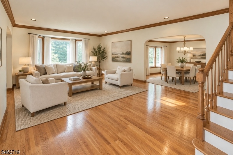 Living Room-Virtually Staged