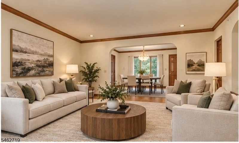 Living Room-Virtually Staged