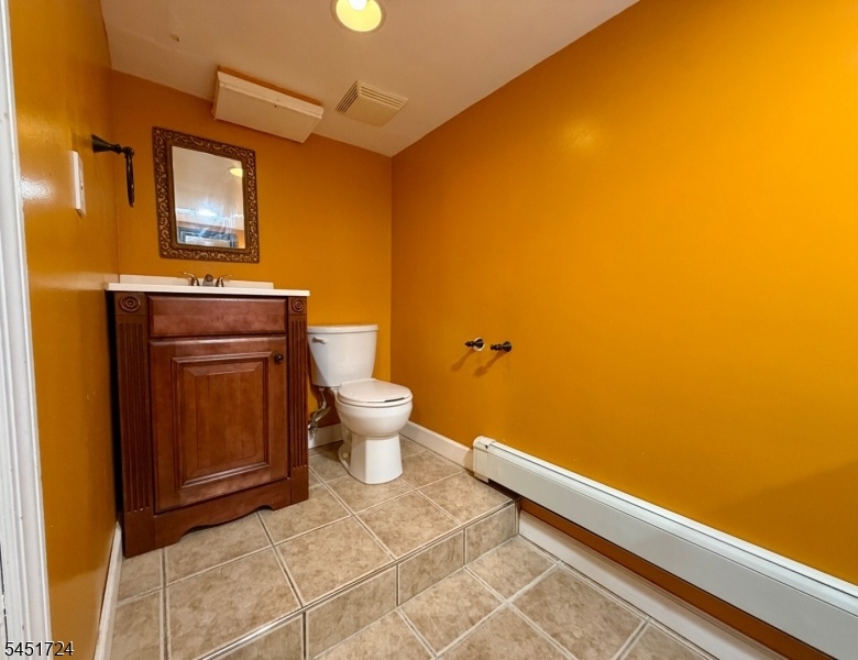 Basement bathroom