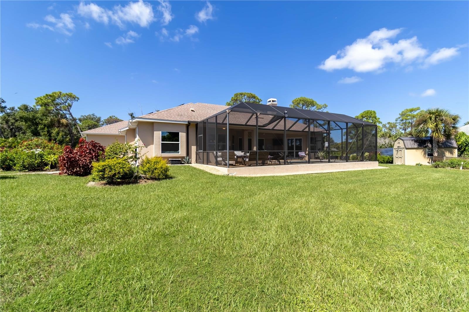 With 4.6 acres, there is plenty of land to roam.