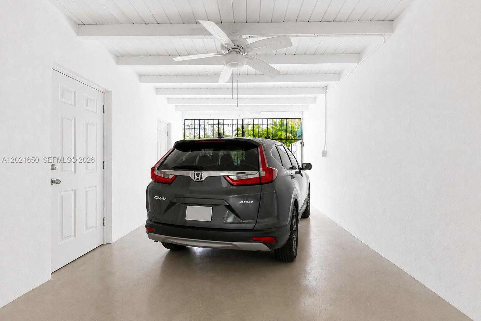 Car Port- Back of the house - out to the back alley