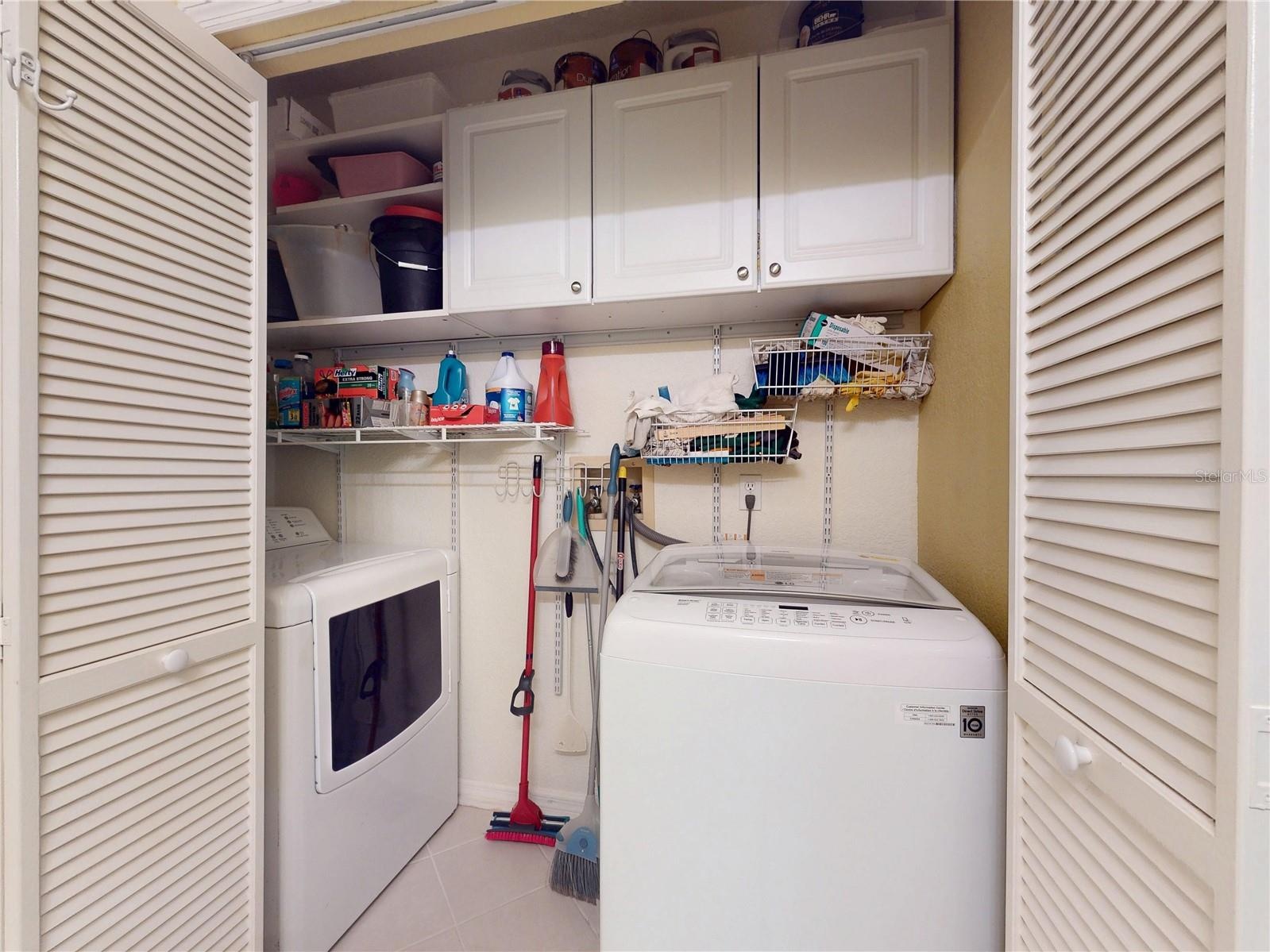 Laundry in Guest Bath