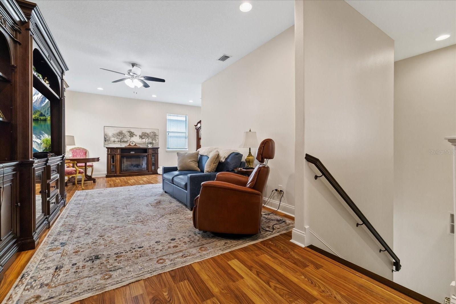 Upstairs landing / den