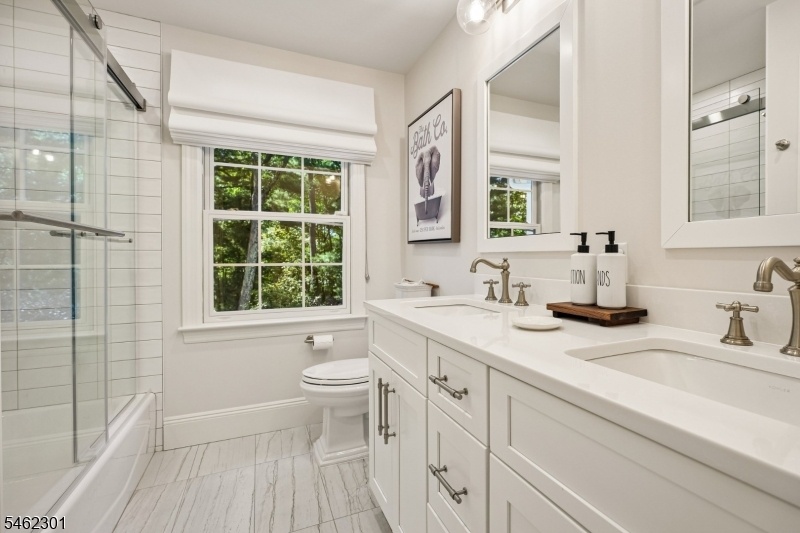 Double Sink Vanity Hall Bath