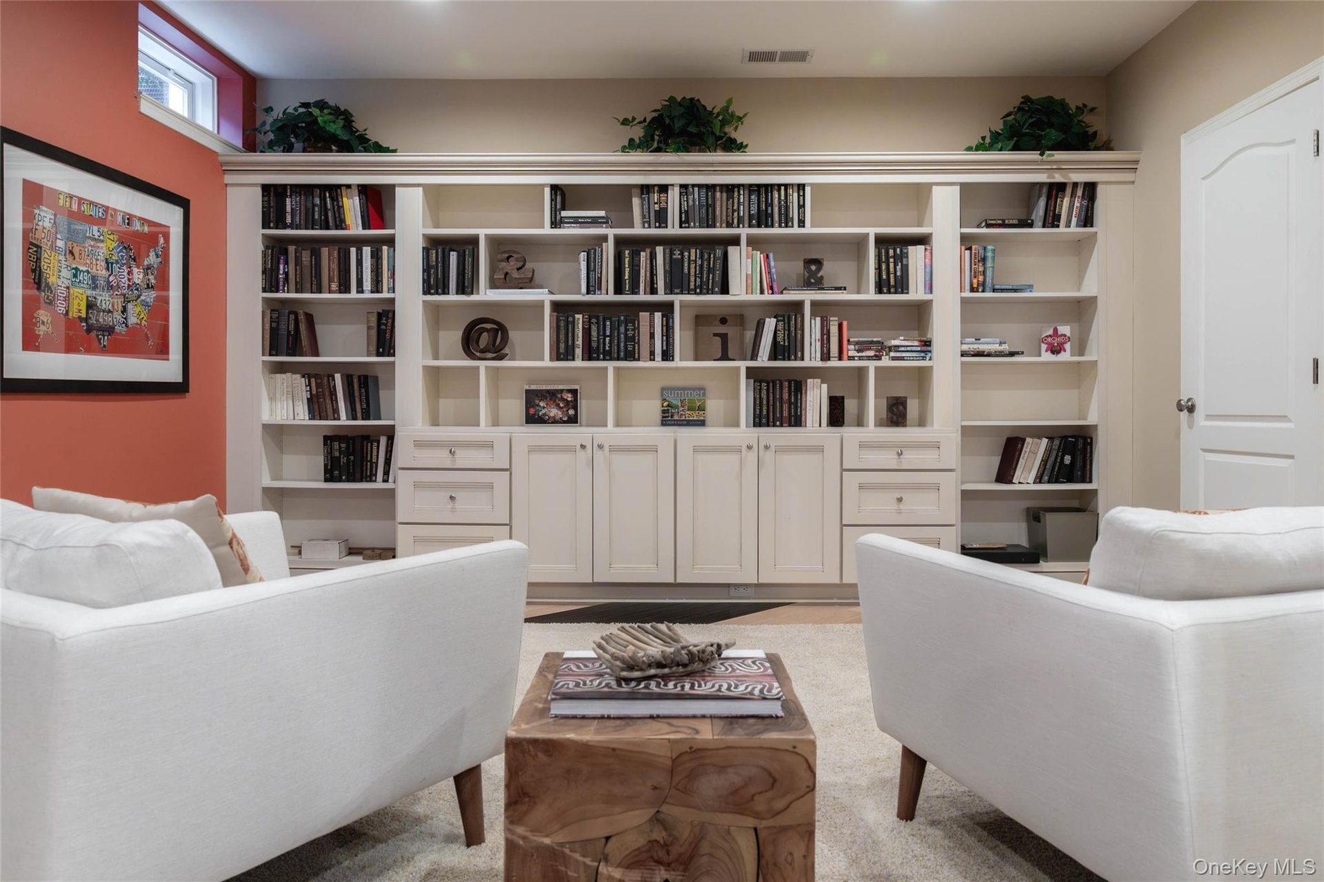 Finished basement/Den