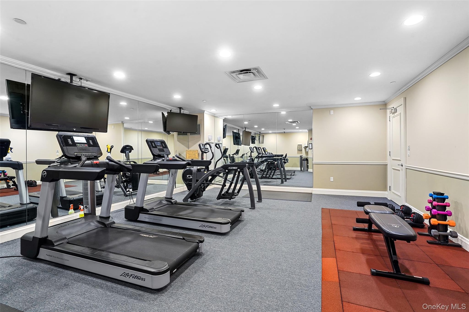 Intimate work out area