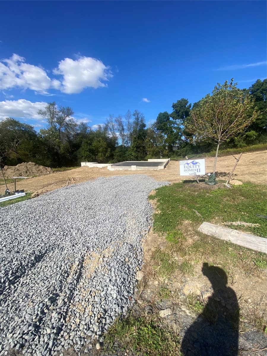 Poured Concrete Foundation Recently Completed