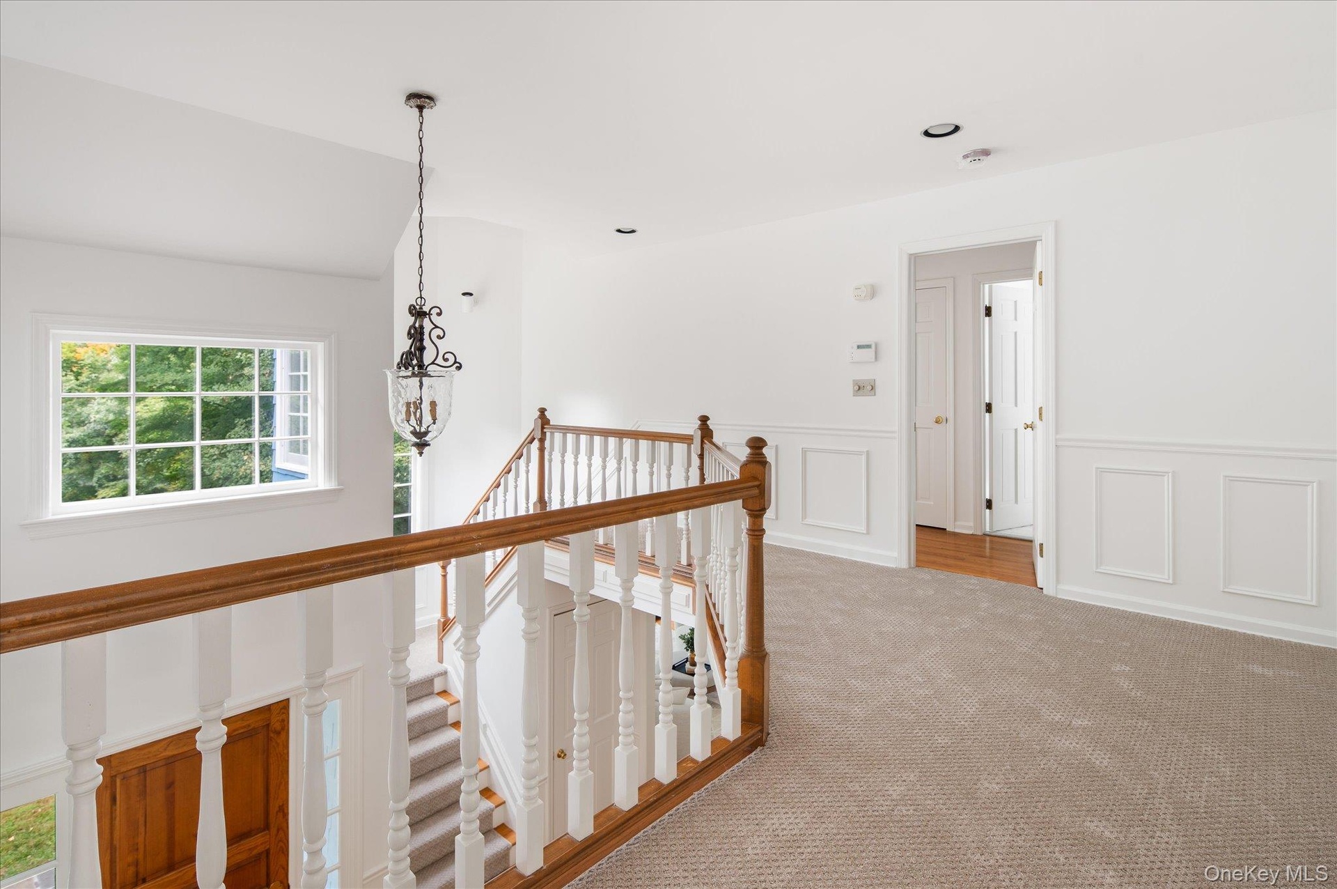 second floor balcony door to primary bedroom
