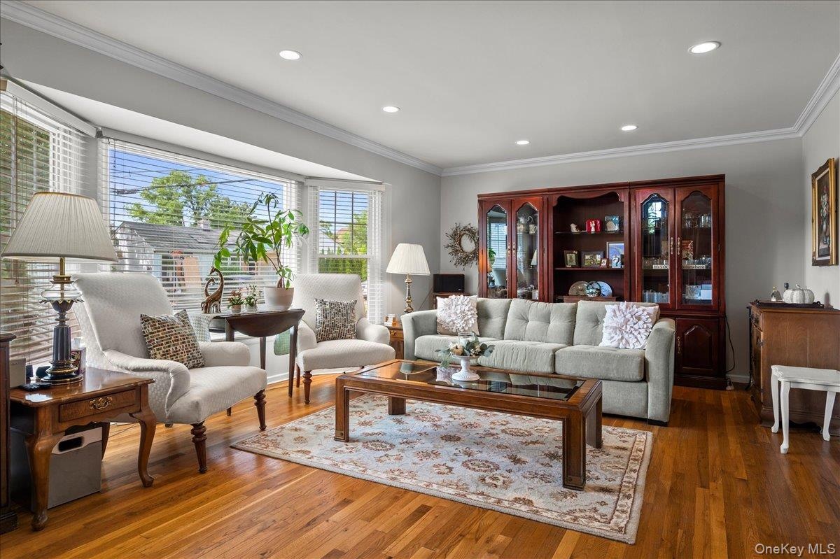 Living room with view from foyer