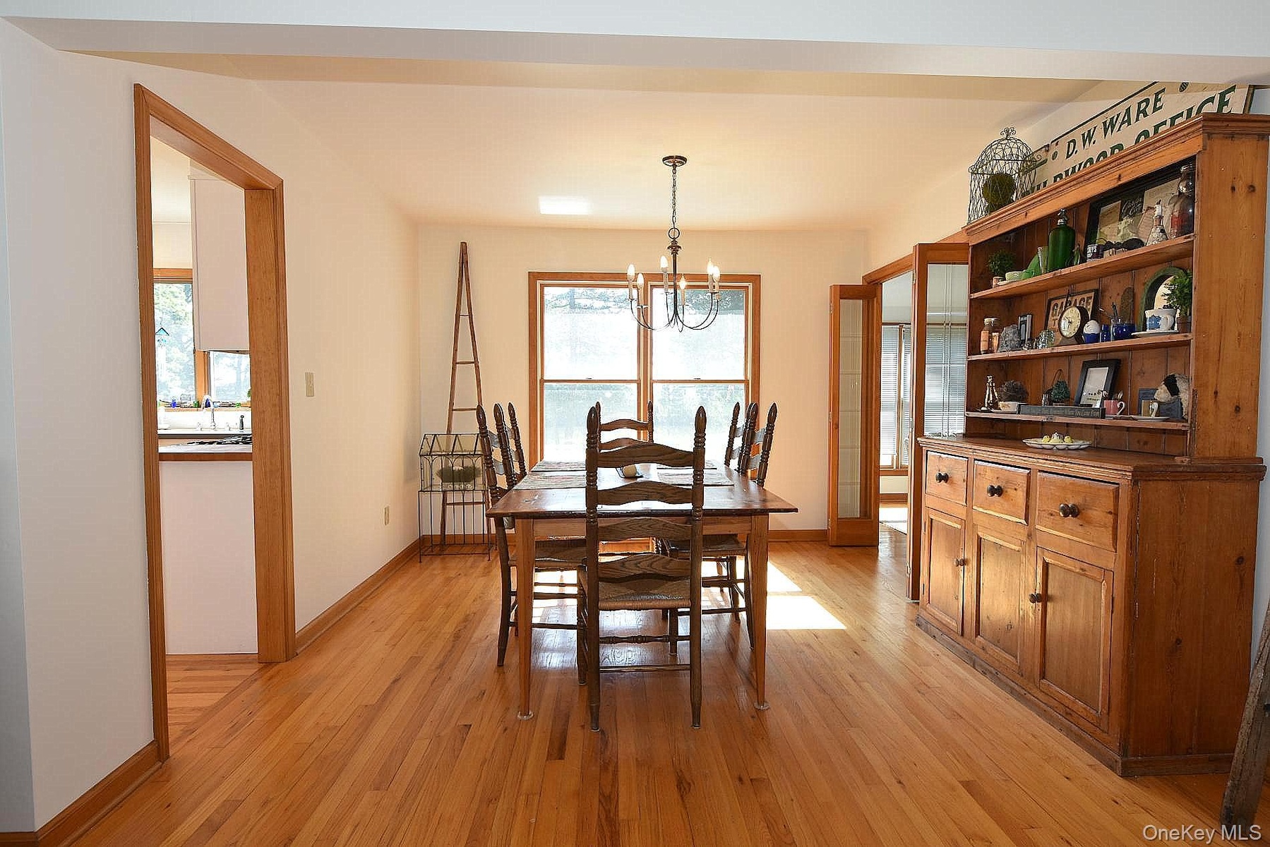 Formal Dining Room with waterview