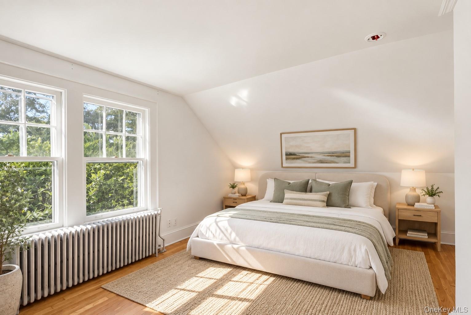 Virtually Staged Primary Bedroom