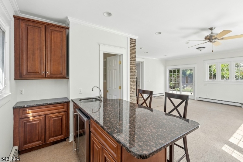 Bar in family room