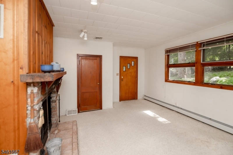 Library/Family room w/ FP