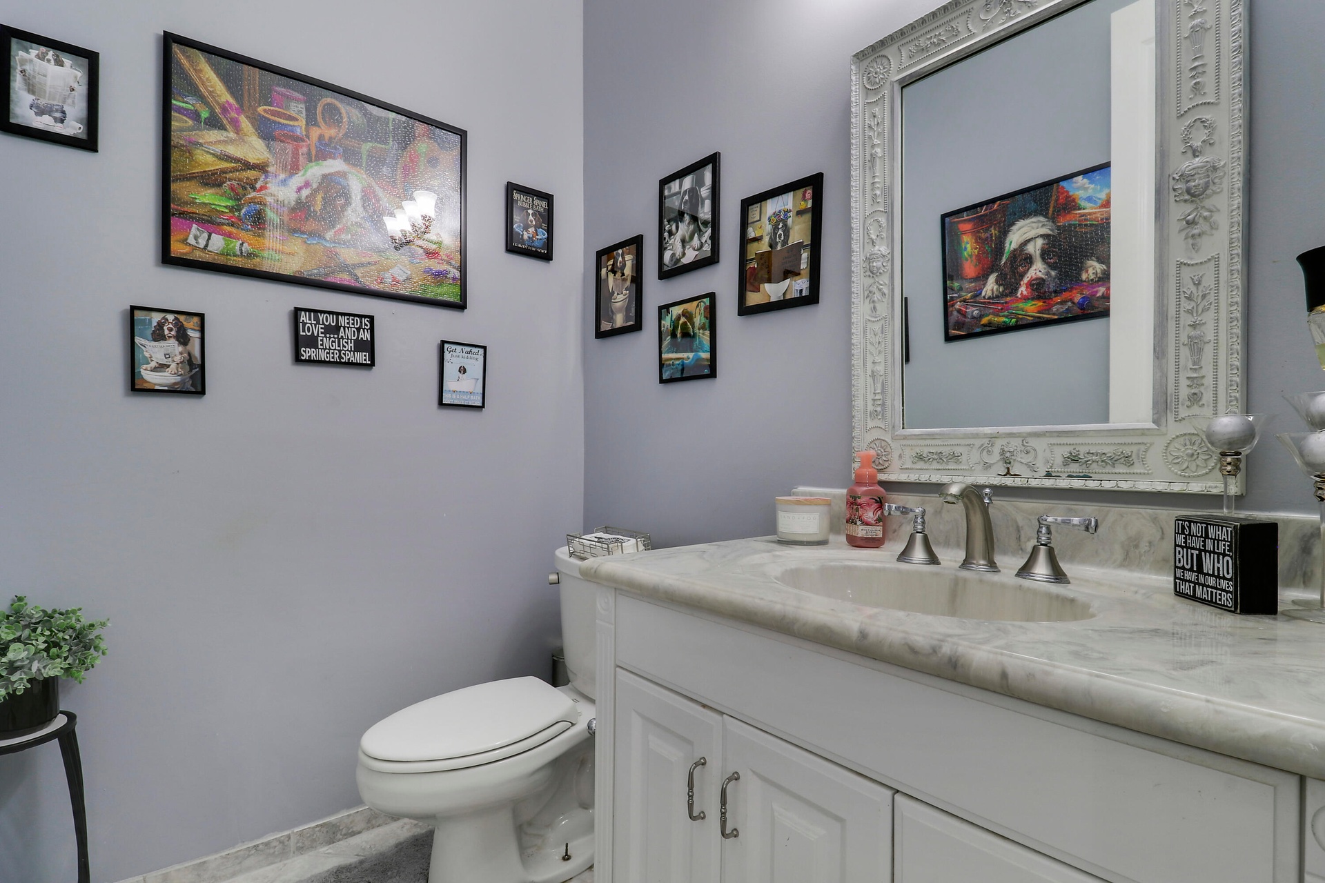 half bathroom