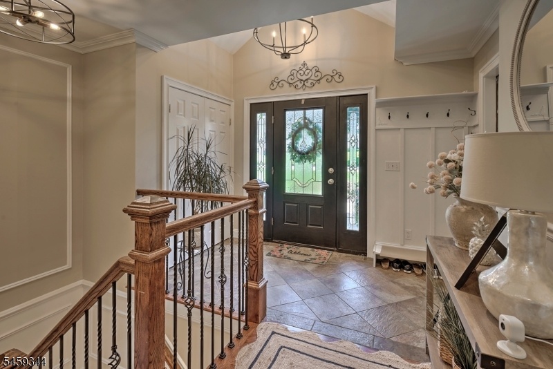 Front door in Foyer
