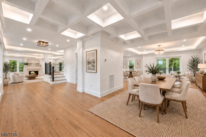 Virtually Staged Dining Room