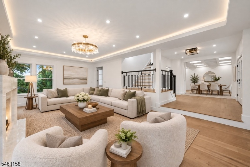 Virtually Staged Living Room