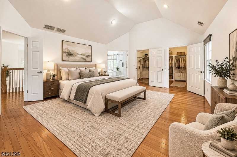Primary Bedroom Virtual Staged