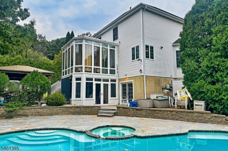 Rear View with Pool