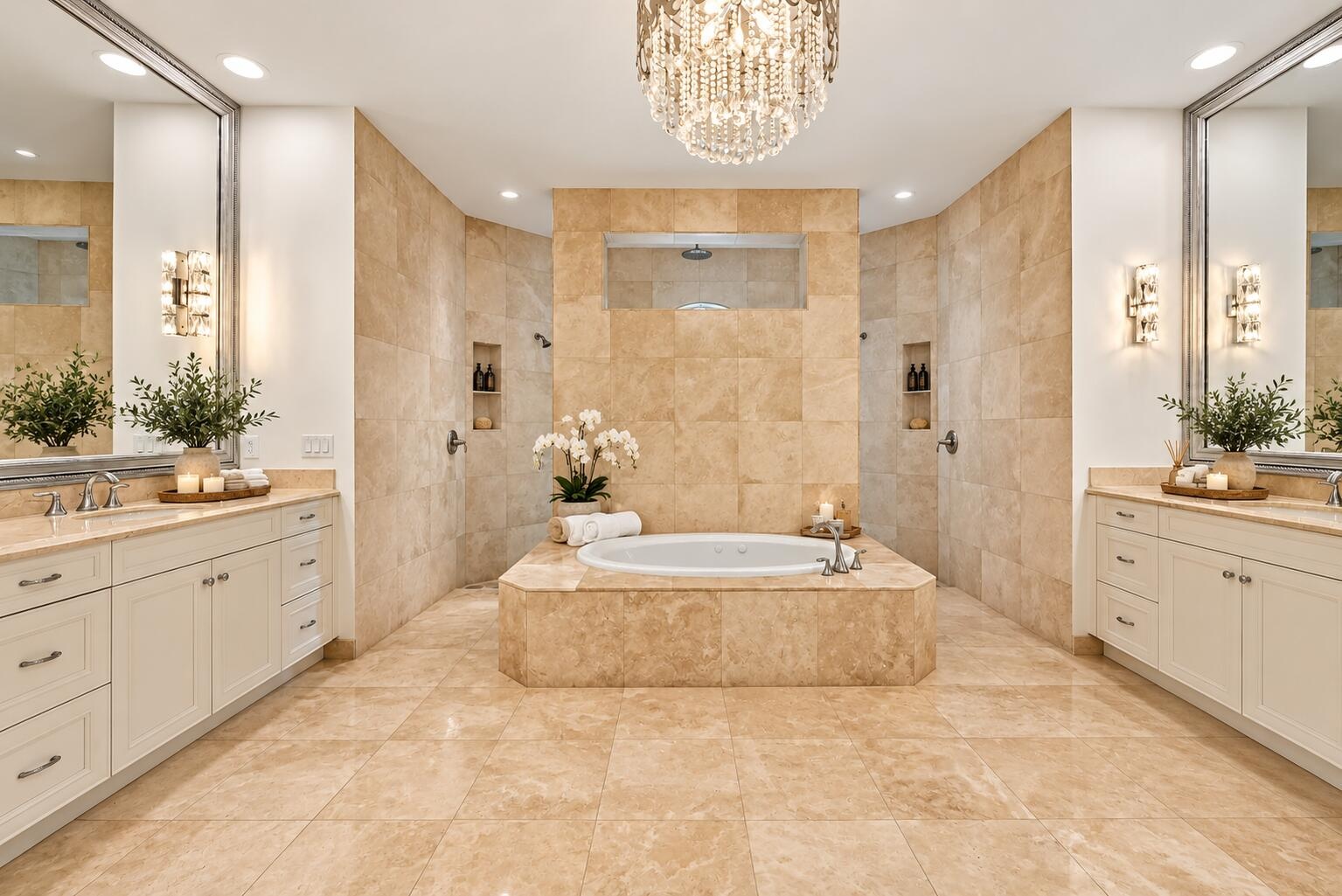 MASTER BATHROOM - DIGITIALLY ENHANCED