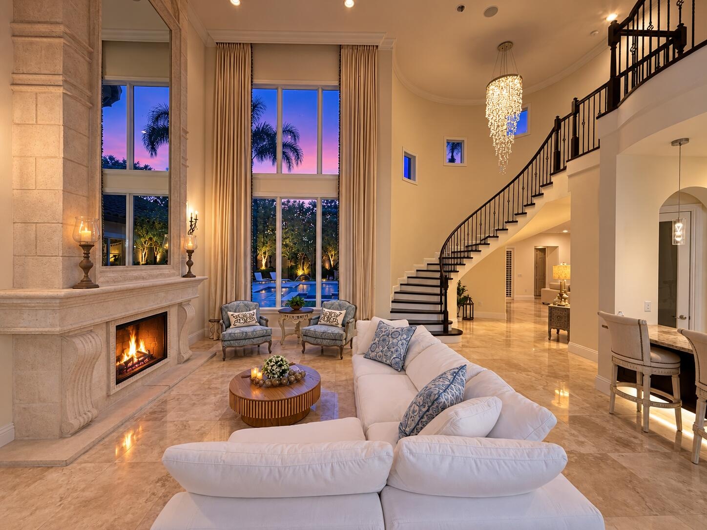 FORMAL LIVING ROOM - DIGITRIALLY ENHANCED