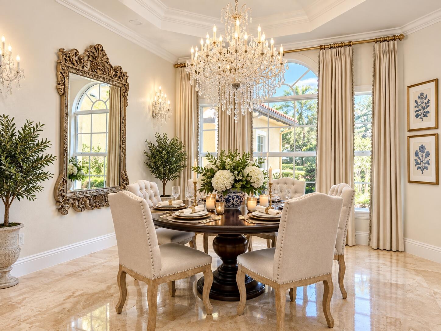 DINING ROOM - DIGITIALLY ENHANCED