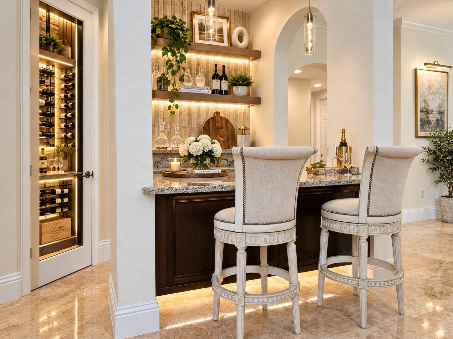 WET BAR - DIGITIALLY ENHANCED